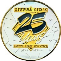 1 pound .999 Sierra Sids 25th Anniv rev.